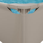 VirtuFit Rechthoekig Zwembad - 300 x 210 x 66 cm - Beige - Afbeelding 12