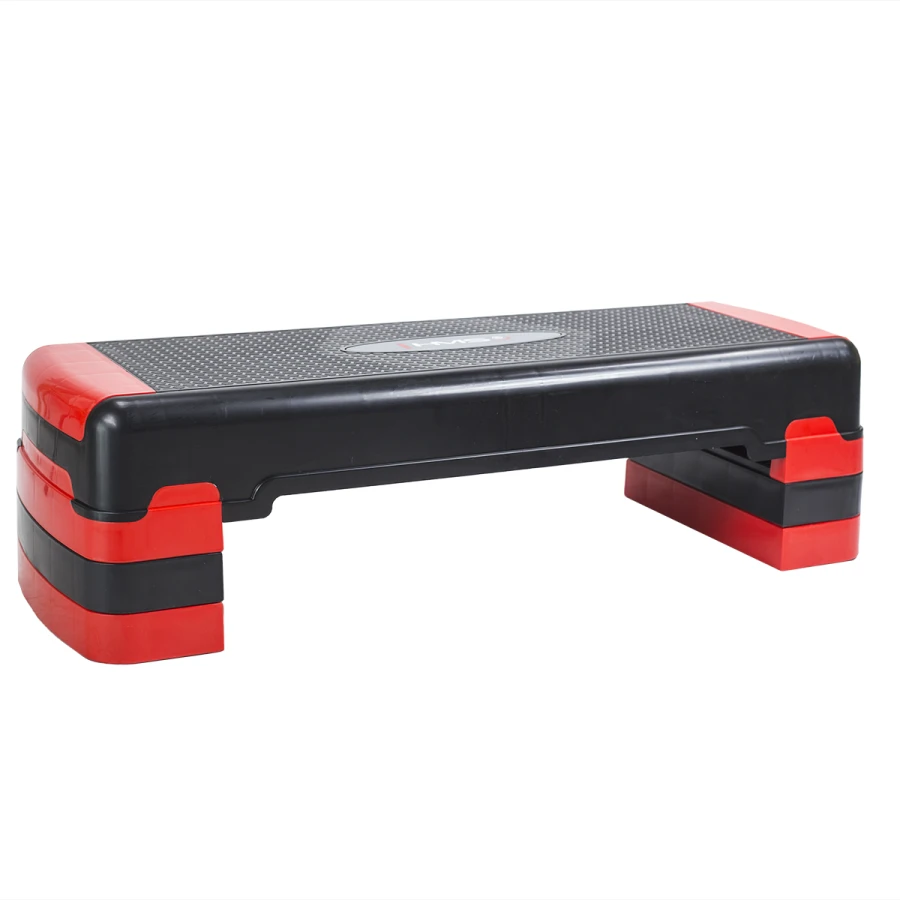 HMS Fitness Aerobic Step - Zwart/Rood - In gebruik