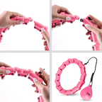HMS ONE Fitness Hoelahoep - Roze - Afbeelding 14