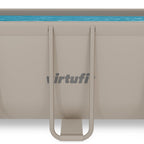 VirtuFit Rechthoekig Zwembad 400 x 200 x 122 cm - Beige - Inclusief Filterpomp - Afbeelding 10