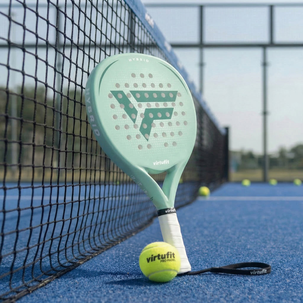 VirtuFit Hybrid Padel Set - Mint Green - Afbeelding 9