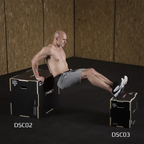 HMS Fitness Plyobox Hout - 50 x 40 x 30 cm - Zwart - Afbeelding 7