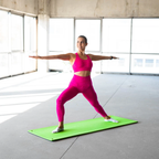 HMS Fitness Mat - Groen/Grijs - 15 mm - Afbeelding 5