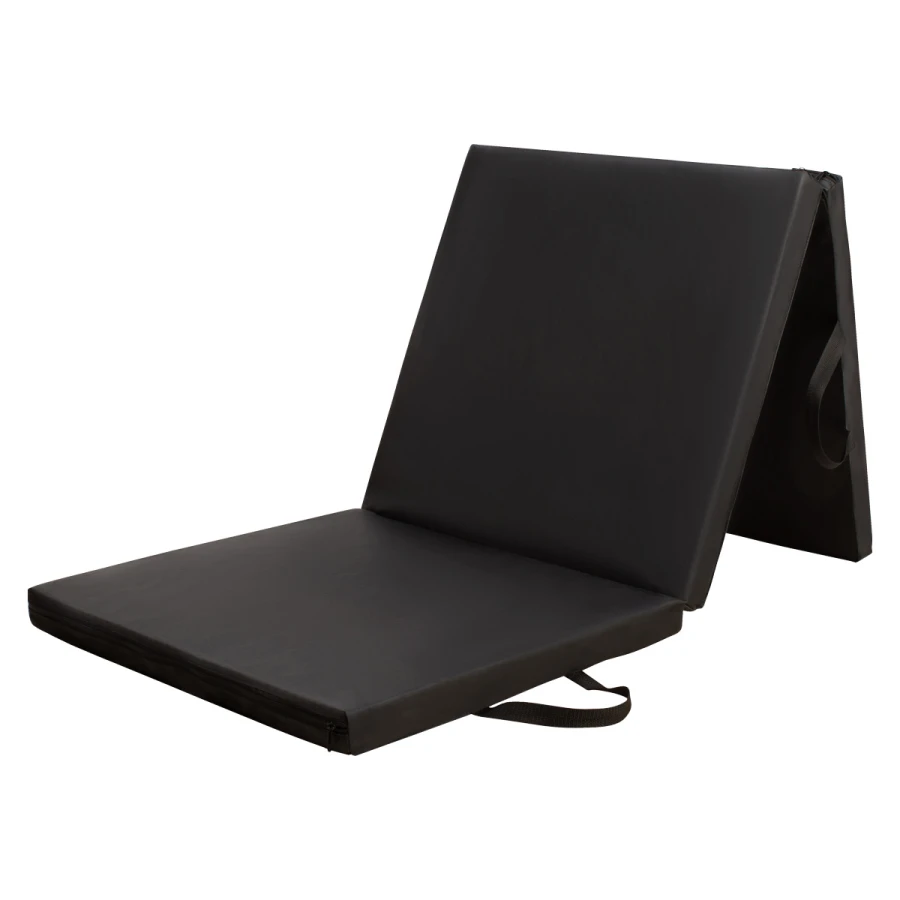 HMS Premium Opvouwbare Fitness Mat - Zwart - Afbeelding 11