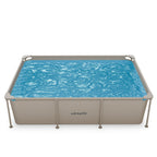 VirtuFit Rechthoekig Zwembad - 260 x 180 x 66 cm - Beige - Afbeelding 13