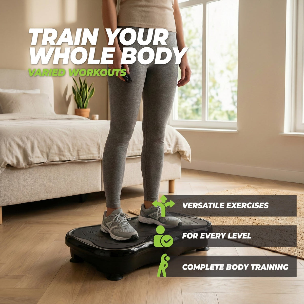 VirtuFit Fitness Trilplaat - In gebruik