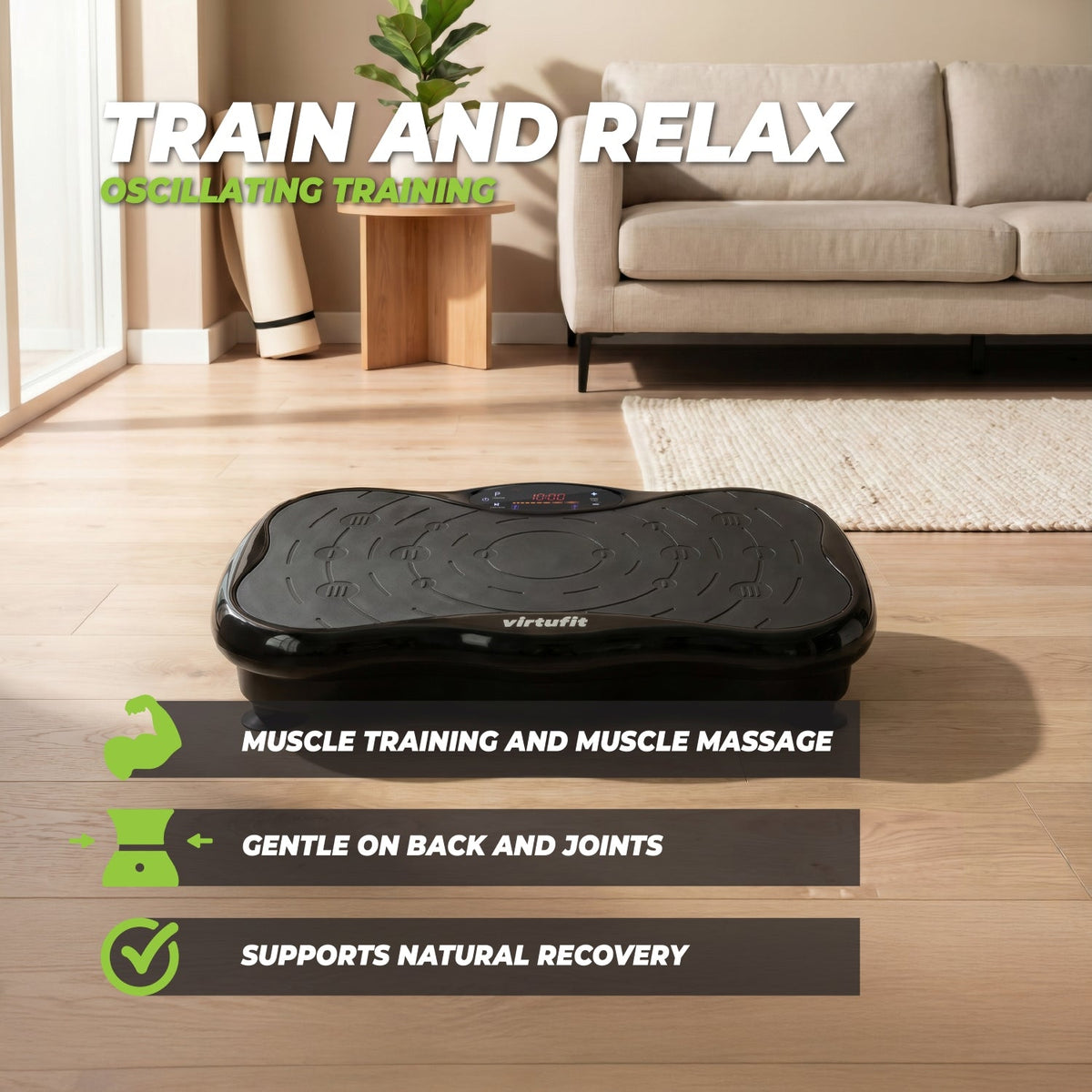 VirtuFit Fitness Trilplaat - Afbeelding 6