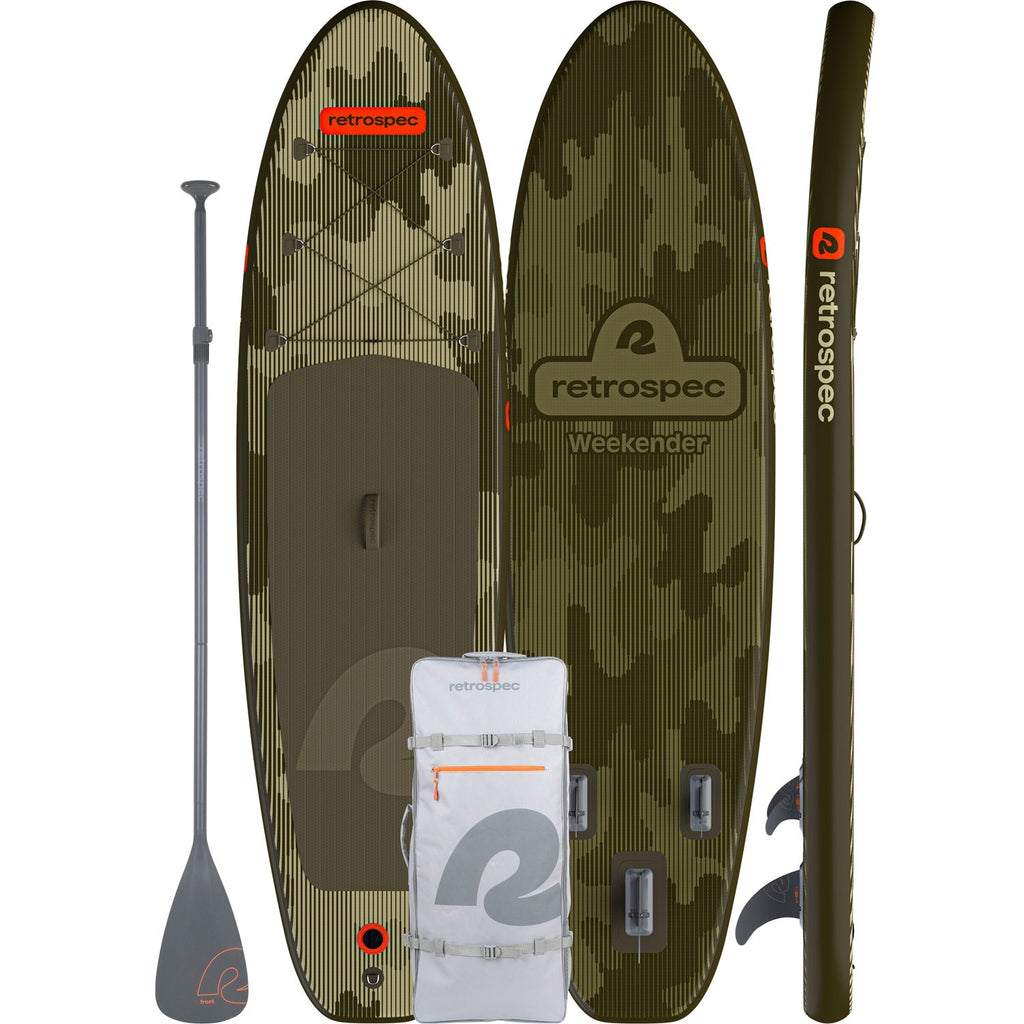 Retrospec Supboard Weekender iSUP - 320 cm - Wetlands Camo - Afbeelding 9