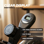 VirtuFit DB100 Opvouwbare Deskbike met Rugleuning - Bureaufiets met Computer - Afbeelding 5