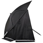 VirtuFit Strandparasol Premium - Windscherm - Strandtent - 200 cm - Zwart - Afbeelding 5