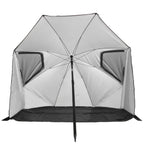VirtuFit Strandparasol Premium - Windscherm - Strandtent - 200 cm - Zwart - Afbeelding 6