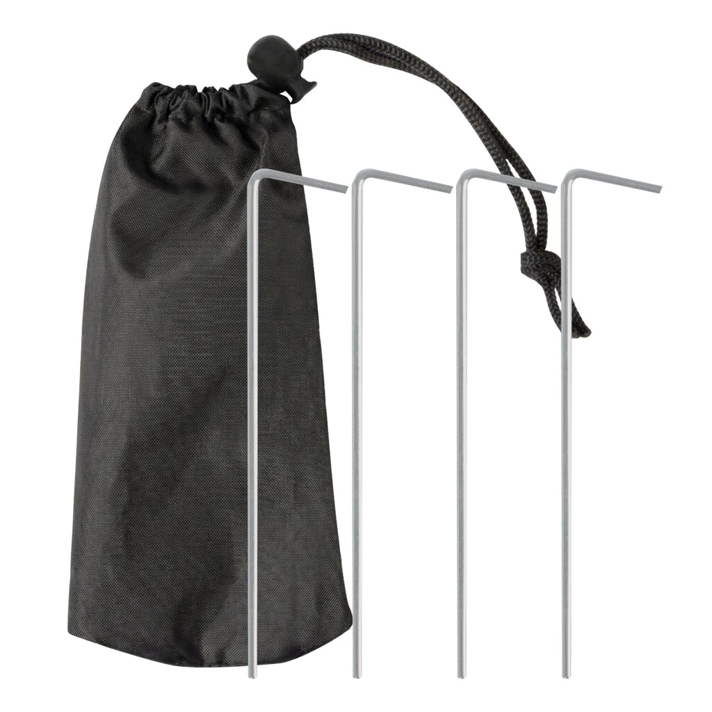 VirtuFit Strandparasol Premium - Windscherm - Strandtent - 200 cm - Zwart - Afbeelding 11