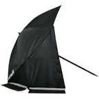 VirtuFit Strandparasol - Windscherm - Strandtent - 160 cm - Zwart - Afbeelding 5