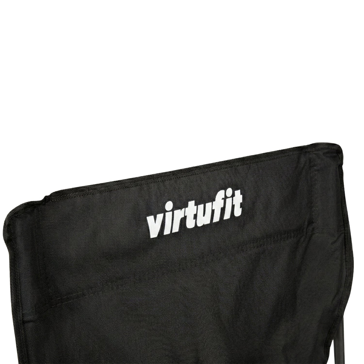 VirtuFit Opvouwbare Camping Stoel - Strandstoel - Zwart - Afbeelding 8