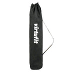 VirtuFit Campingstoel opvouwbaar met voetsteun - Strandstoel - Zwart - Afbeelding 8