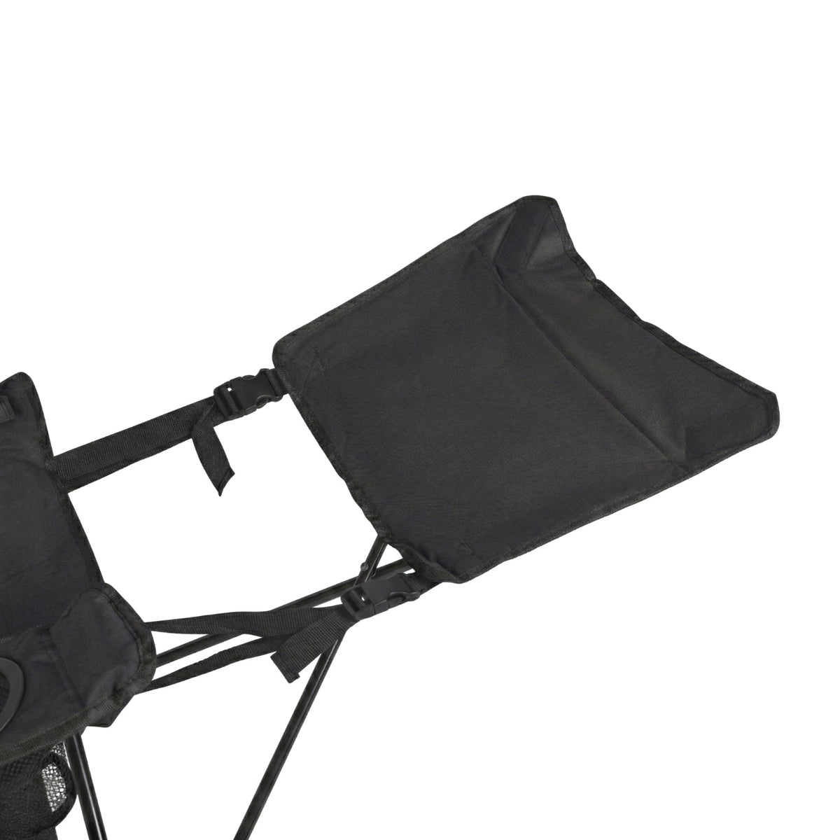 VirtuFit Campingstoel opvouwbaar met voetsteun - Strandstoel - Zwart - Afbeelding 10