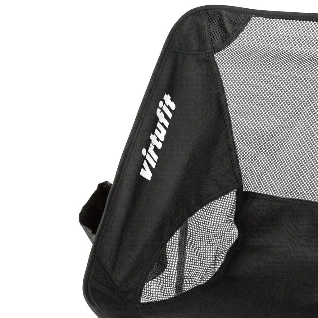 VirtuFit Camping Stoel Compact - Strandstoel - Opvouwbaar - Zwart - Afbeelding 10