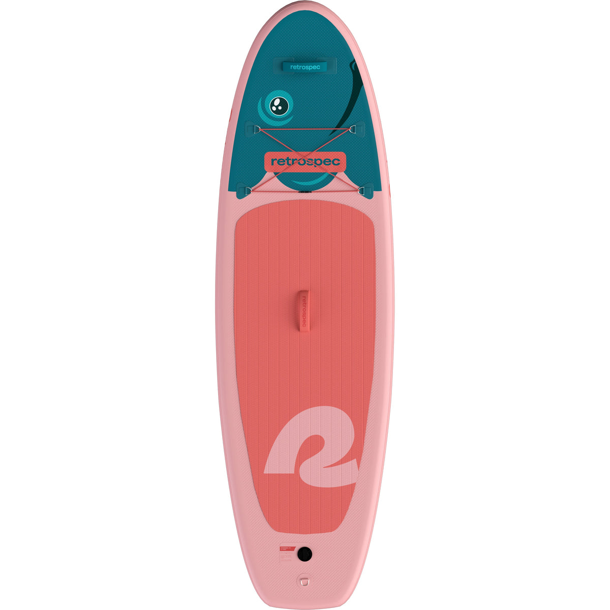 Retrospec Supboard Weekender Nano iSUP - 259 cm - Rainbow Trout - In gebruik