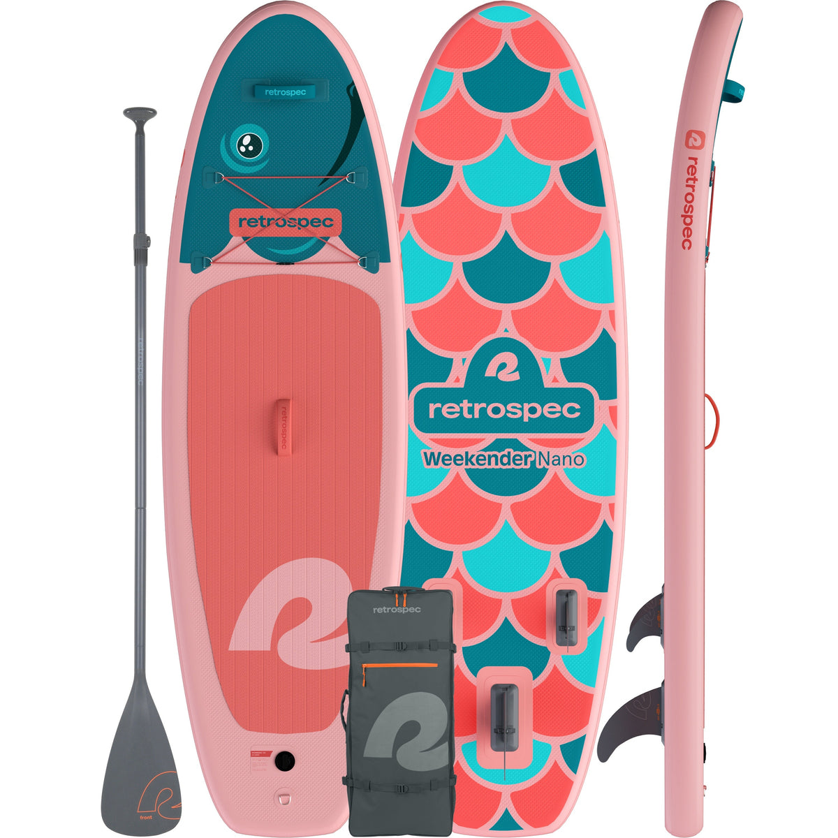 Retrospec Supboard Weekender Nano iSUP - 259 cm - Rainbow Trout - Afbeelding 10