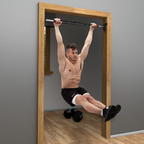 HMS Optrekstang - Pull Up Bar - Verstelbaar 70 - 100 cm - In gebruik