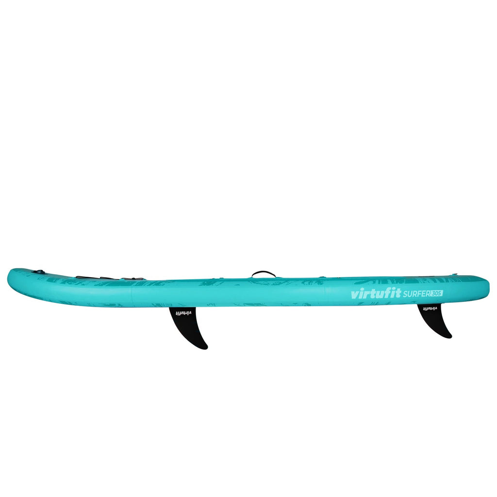 Virtufit Supboard Surfer 305 - Turquoise - Inclusief Windzeil en accessoires - Afbeelding 12