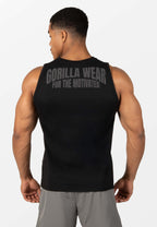 Gorilla Wear Belfort Tank Top - Zwart - In gebruik