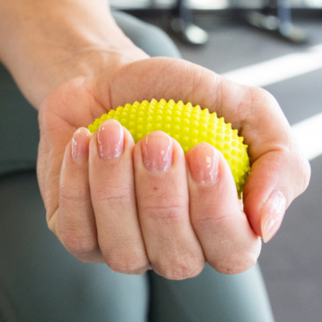 Naboso Hand Activation Kit - Massage Ballen Set - In gebruik