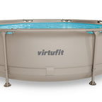 VirtuFit Zwembad Rond Ø305 x 76 cm - Beige - Compleet Pakket - Afbeelding 12