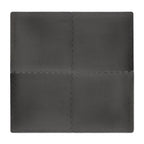 VirtuFit Fitness Puzzelmat – 4-delige Vloermat – 120×120 cm – Zwart - Afbeelding 5
