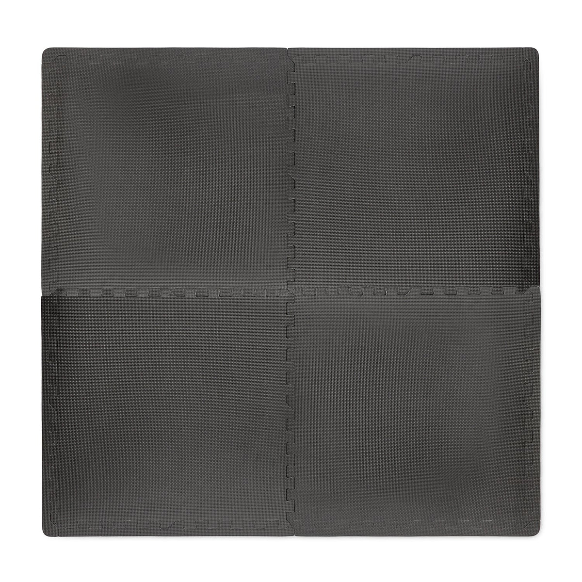 VirtuFit Fitness Puzzelmat – 4-delige Vloermat – 120×120 cm – Zwart - Afbeelding 5
