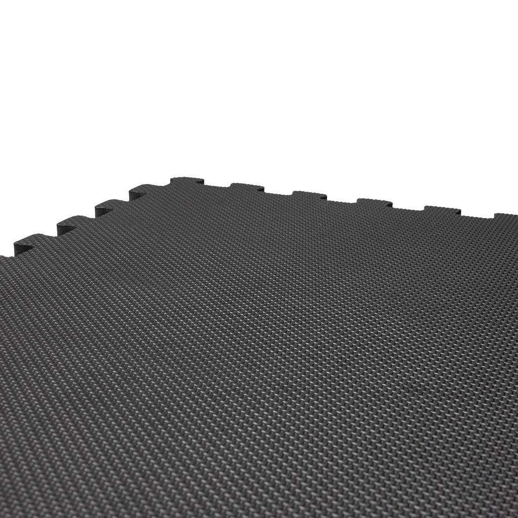 VirtuFit Fitness Puzzelmat – 4-delige Vloermat – 120×120 cm – Zwart - Afbeelding 7