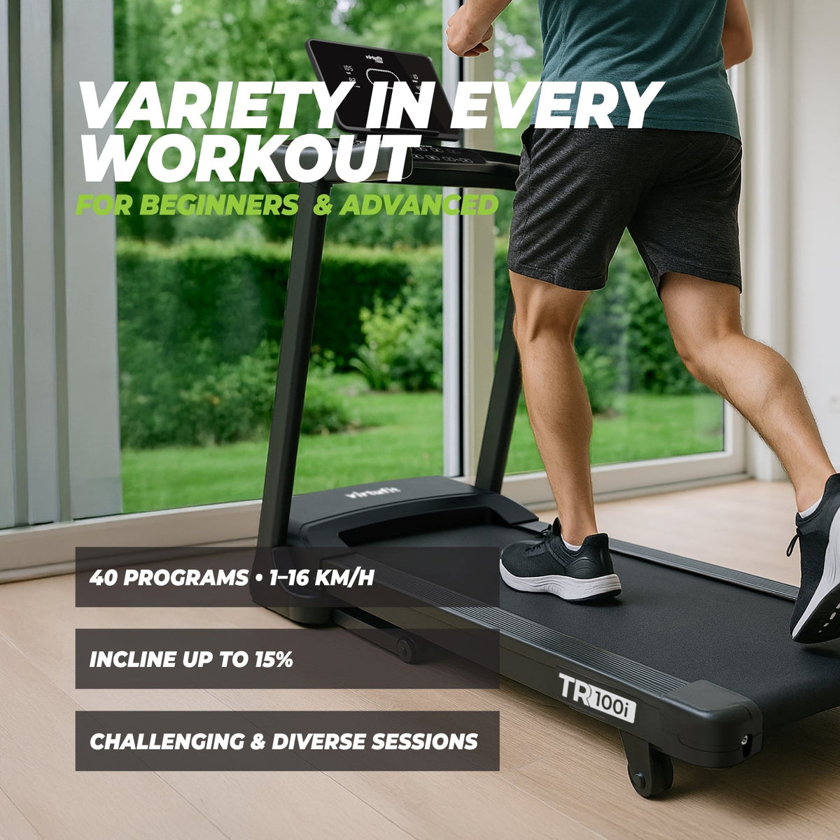VirtuFit TR100i Laufband - Zweite Chance