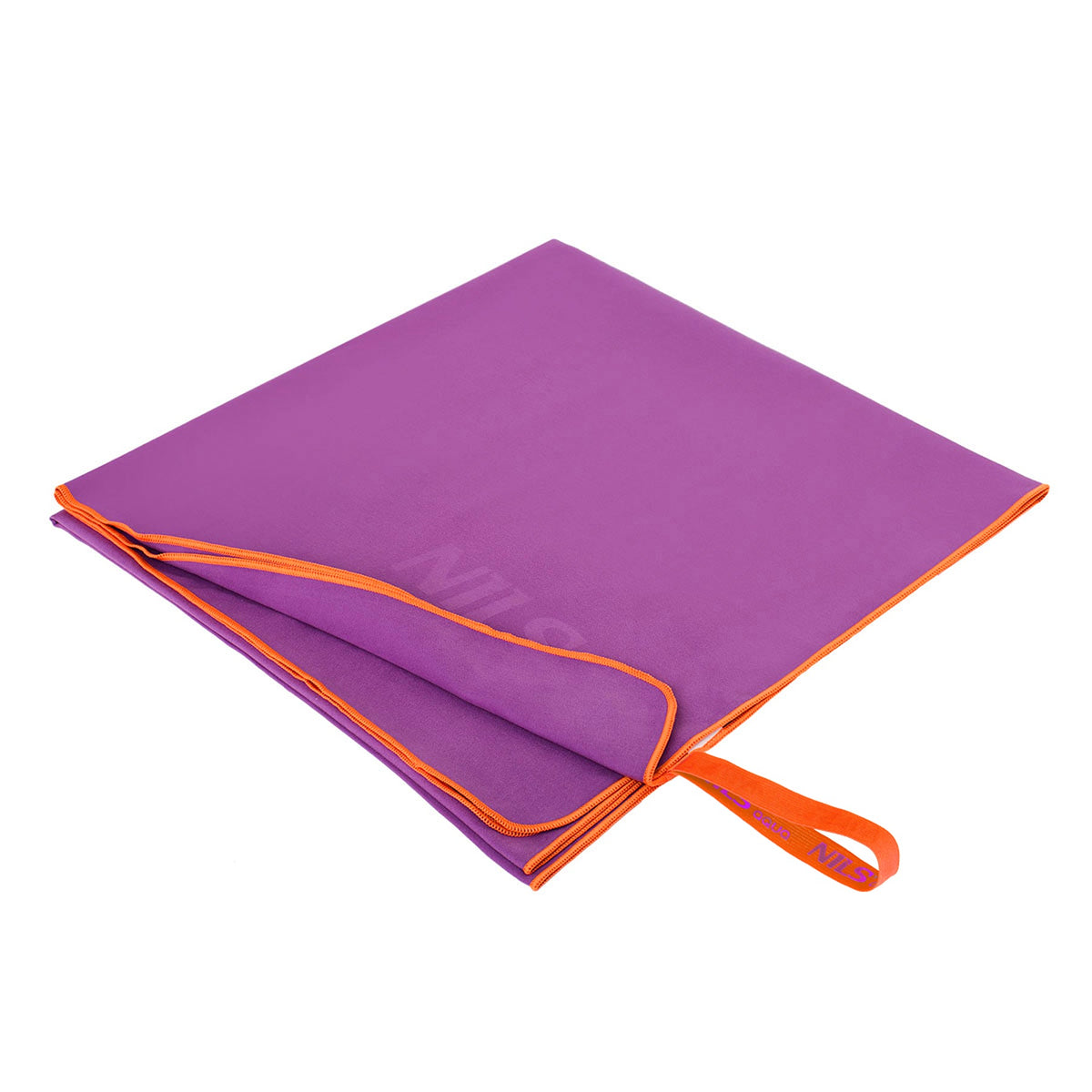 NILS Aqua Microvezel Handdoek - Paars - 180 x 100 cm - Afbeelding 6