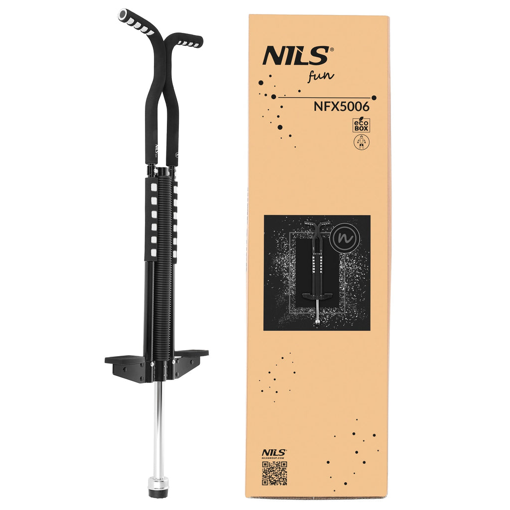 NILS Fun Jump Stick - Springstok - Zwart - Afbeelding 10
