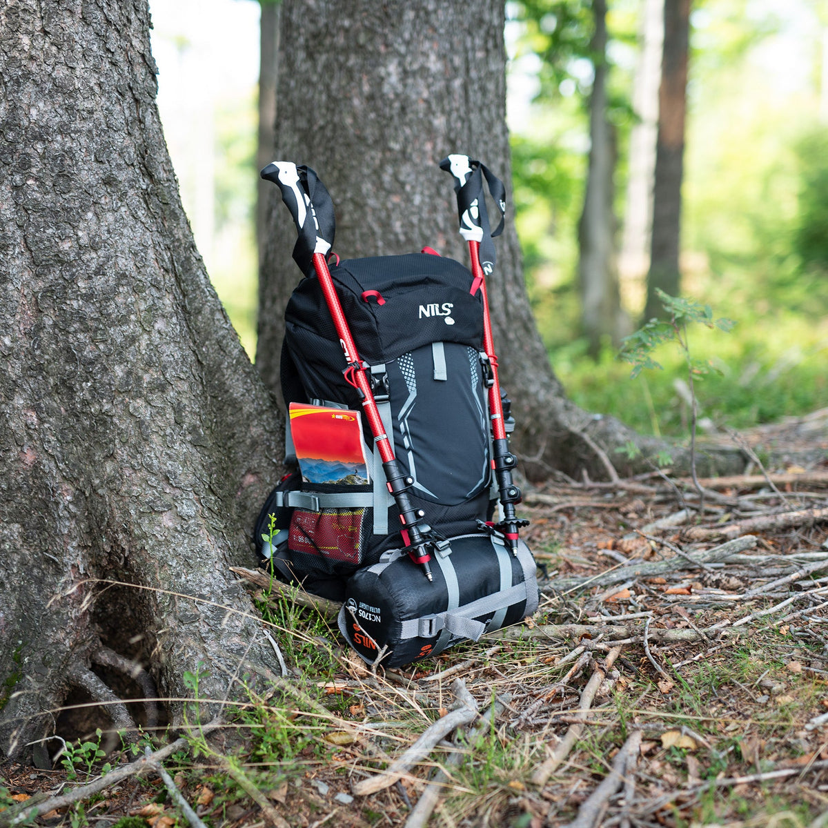NILS Camp Rugzak Northlake - Zwart - 30L + 10L - Afbeelding 9
