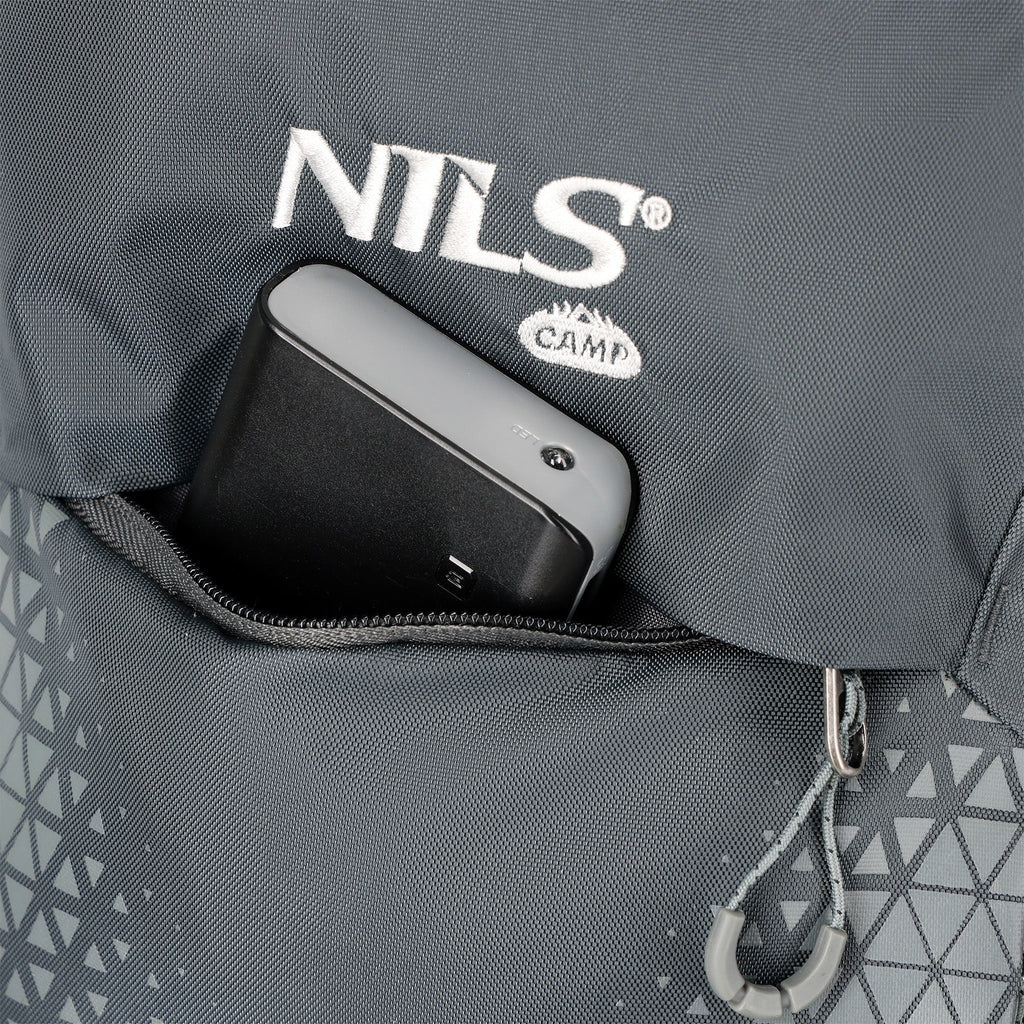 NILS Camp Rugzak Wayfarer - Grijs - 35L - Afbeelding 10