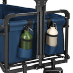 NILS Camp Opvouwbare Bolderkar - Blauw - 120L - Afbeelding 10
