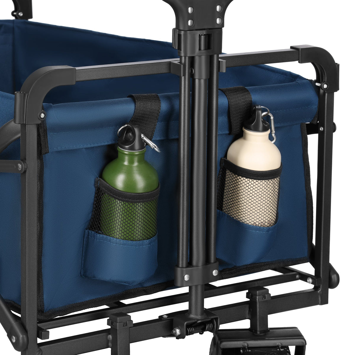 NILS Camp Opvouwbare Bolderkar - Blauw - 120L - Afbeelding 10