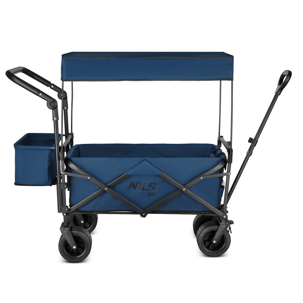 NILS Camp Opvouwbare Bolderkar - Blauw - 120L - Afbeelding 15