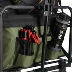 NILS Camp Opvouwbare Bolderkar - Groen - 150L - Afbeelding 6