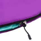 NILS Camp Slaapzak - Paars/Turquoise - Maat M - Afbeelding 10