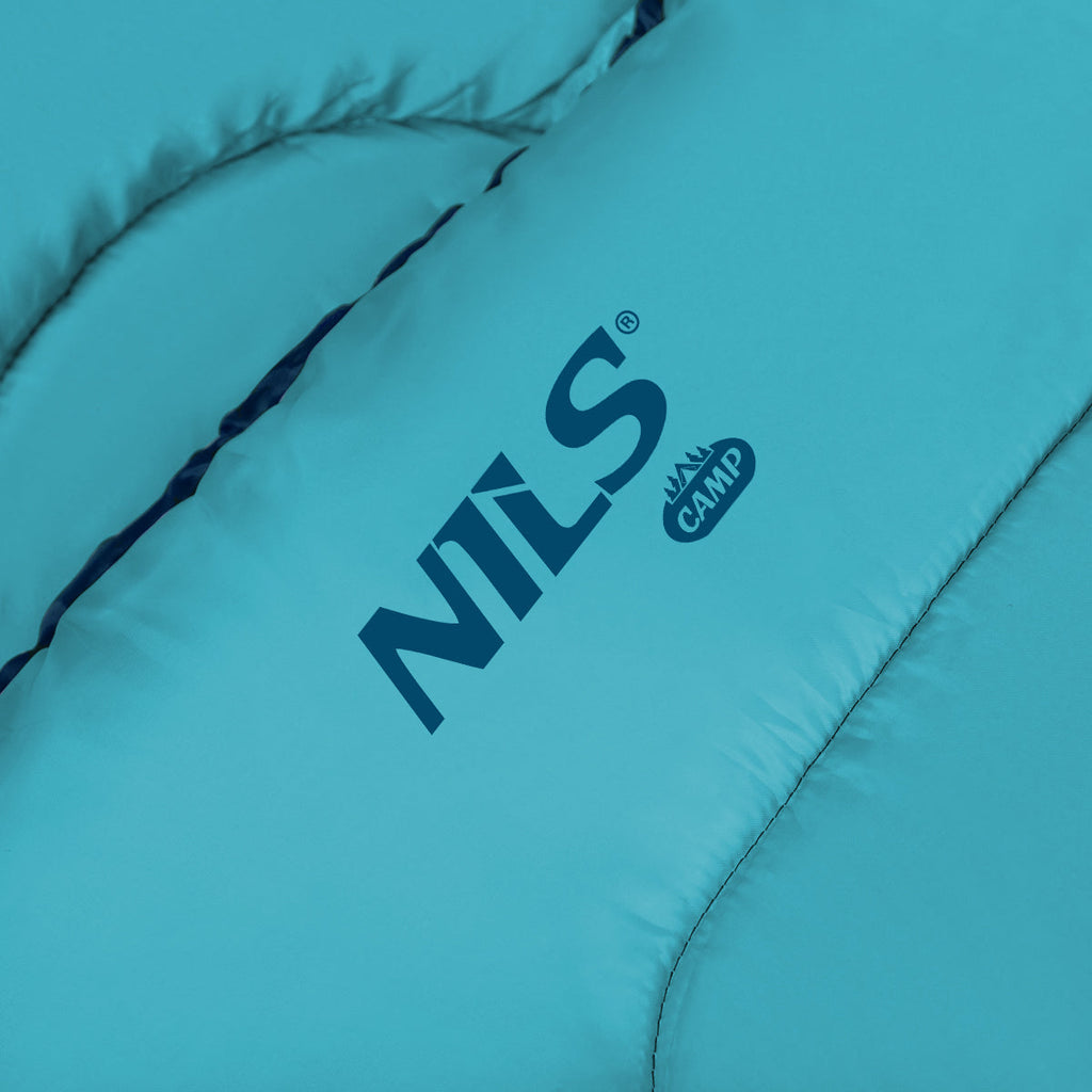 NILS Camp Slaapzak - Blauw/Lichtblauw - Maat L - Afbeelding 6