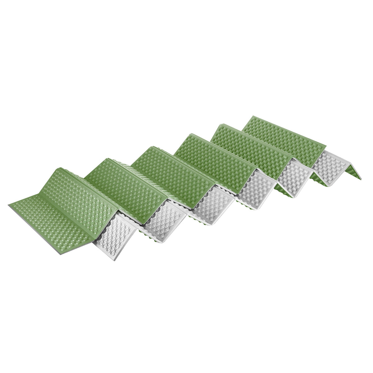 NILS Camp Opvouwbare Slaapmat met Aluminium Rand - Groen - 195 cm - Afbeelding 8