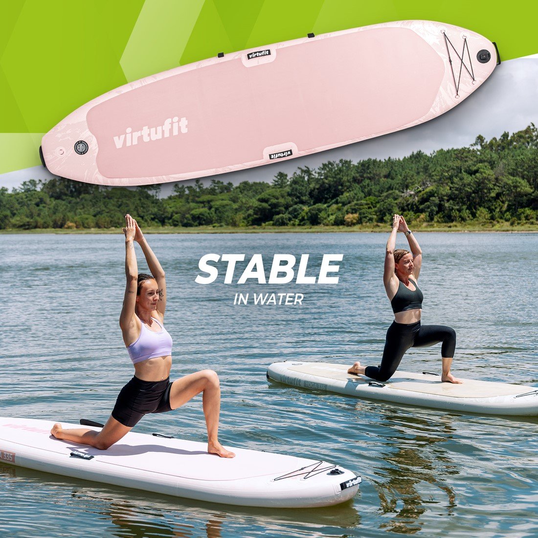 VirtuFit Supboard Cruiser 305 - Zwart - Met Kajak zitje, accessoires en draagtas -Tweedekans - Afbeelding 15
