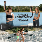 VirtuFit Supboard Cruiser 305 - Zwart - Met Kajak zitje, accessoires en draagtas -Tweedekans - Afbeelding 13