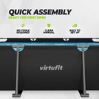 VirtuFit Rechthoekig Zwembad - 300 x 210 x 66 cm - Antraciet - Inclusief Filterpomp - Afbeelding 13