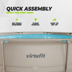 VirtuFit Rond Zwembad - Ø305 x 76 cm - Beige - Inclusief Filterpomp - Afbeelding 7