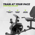 VirtuFit RB100 Recumbent Bike Ligfiets - 2026 model - Afbeelding 5