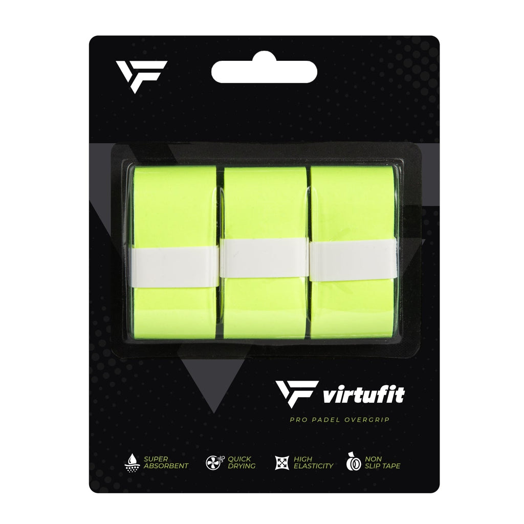 VirtuFit Pro Padel Overgrip - Neon Groen - 9 Stuks - Afbeelding 5