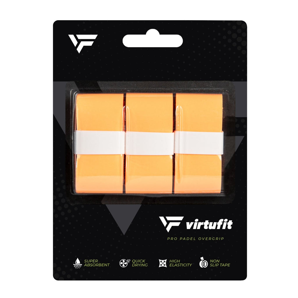 VirtuFit Pro Padel Overgrip - Orange - 9 Stuks - Afbeelding 5